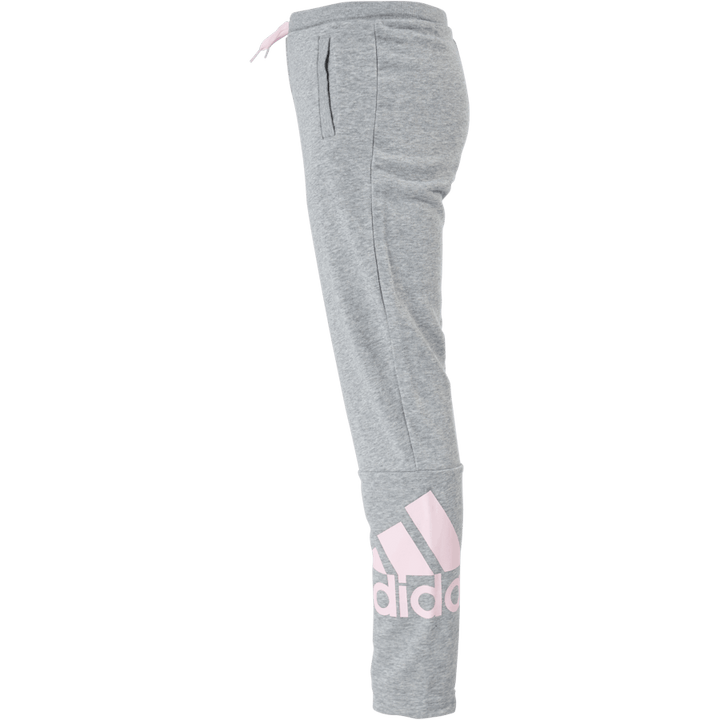 Adidas Girls Essentials Big Logo Pant Medium Grey Heather / Clear Pink