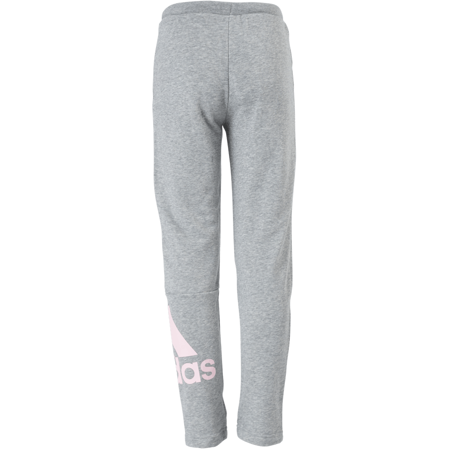 Adidas Girls Essentials Big Logo Pant Medium Grey Heather / Clear Pink