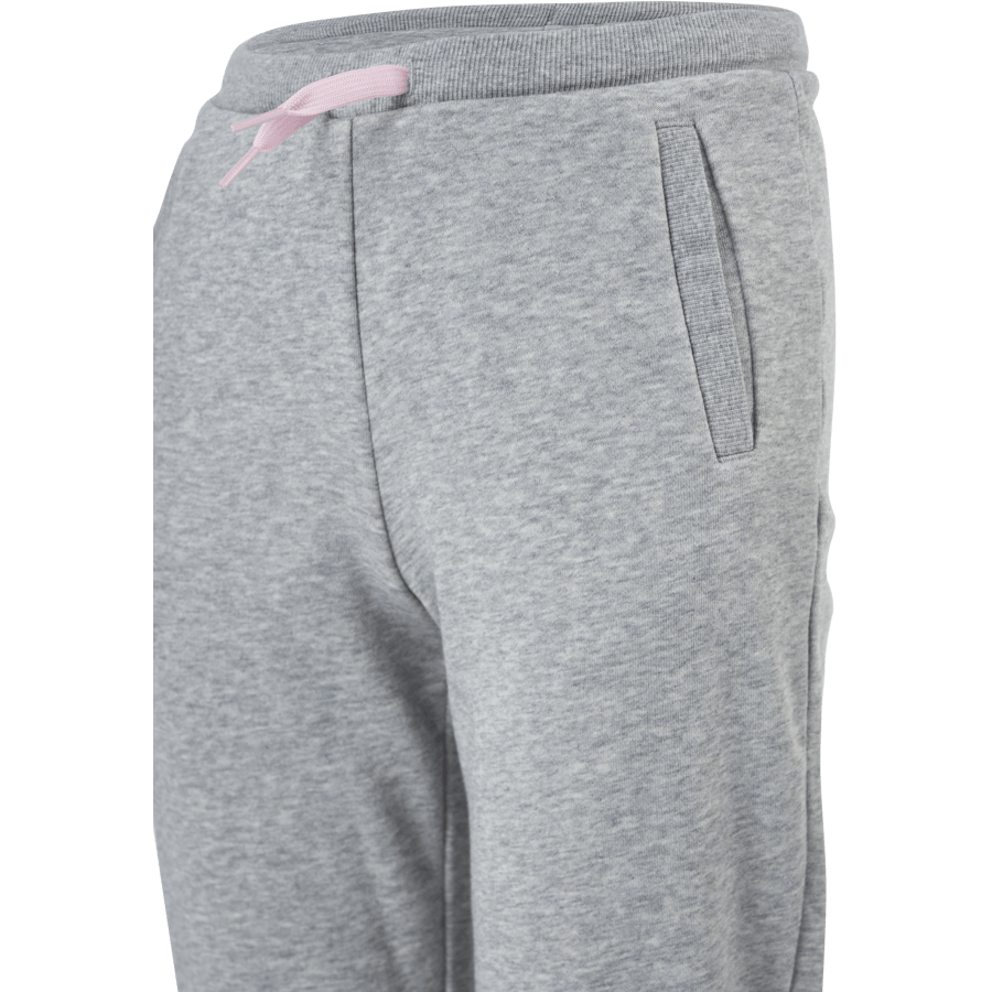 Adidas Girls Essentials Big Logo Pant Medium Grey Heather / Clear Pink