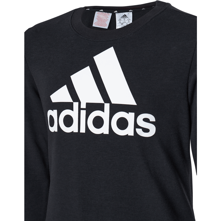 Adidas Girls Essentials Big Logo Sweatshirt Schwarz / Weiß