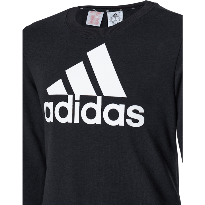 Adidas Girls Essentials Big Logo Sweatshirt Schwarz / Weiß