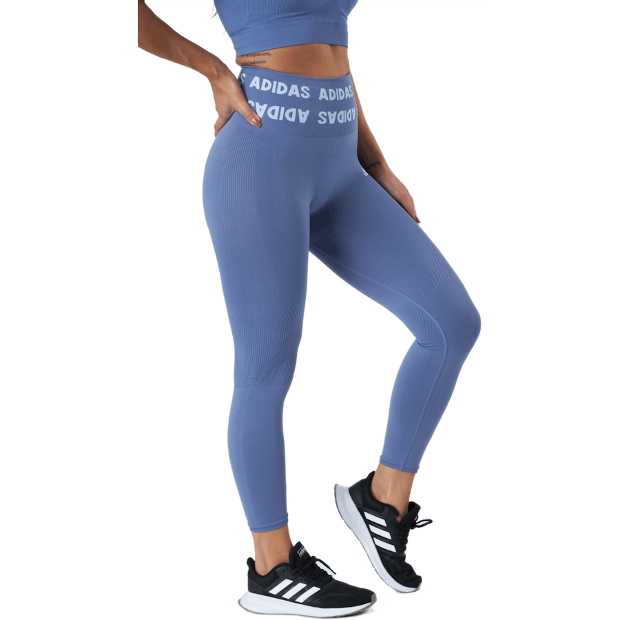 Training Branded Aeroknit 7/8 High Rise Tight Orbit Violet