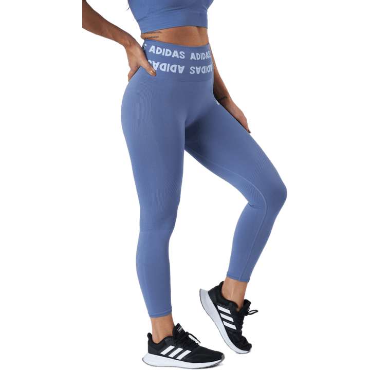 Training Branded Aeroknit 7/8 High Rise Tight Orbit Violet