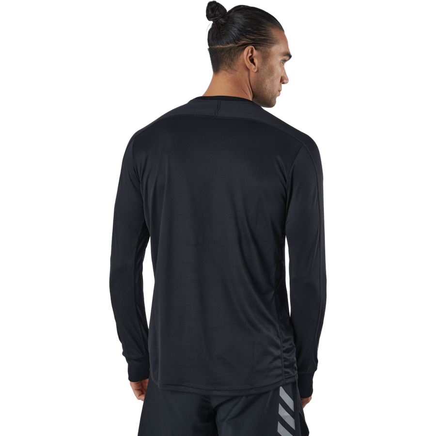 T-shirt à manches longues Adidas Own The Run M Noir / Noir