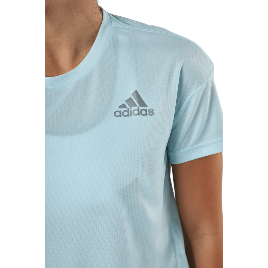 Adidas Fast Primeblue Tee Women Halo Mint / Reflective Silver