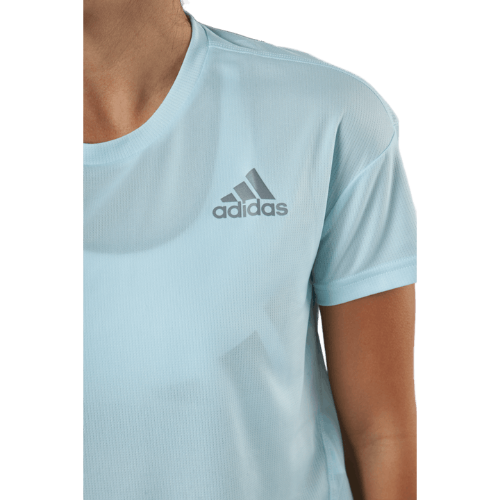 Adidas Fast Primeblue Tee Women Halo Mint / Reflective Silver