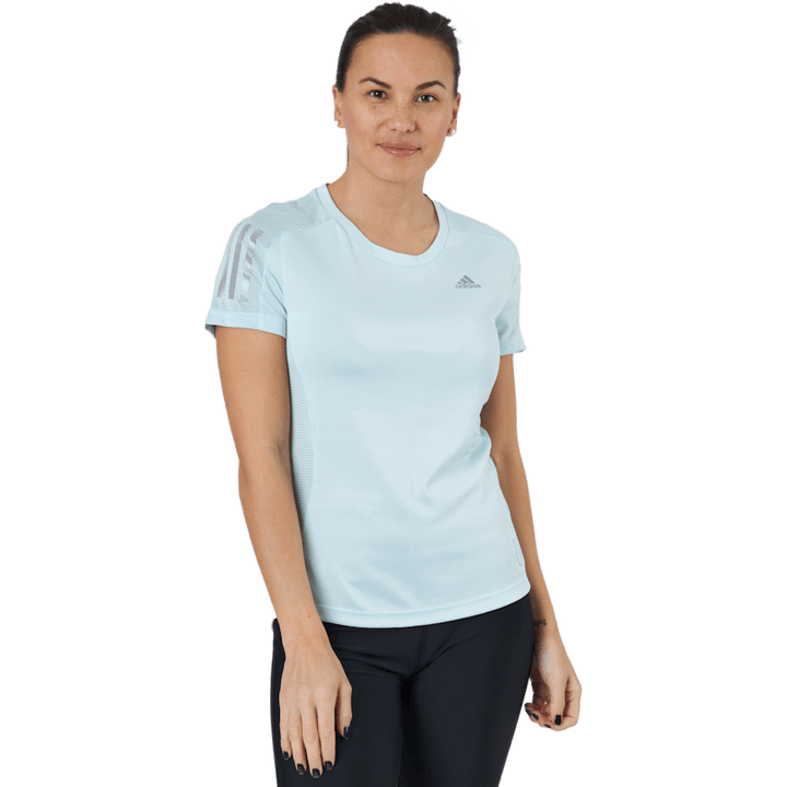 T-shirt Adidas Own The Run pour femme, couleur menthe halo