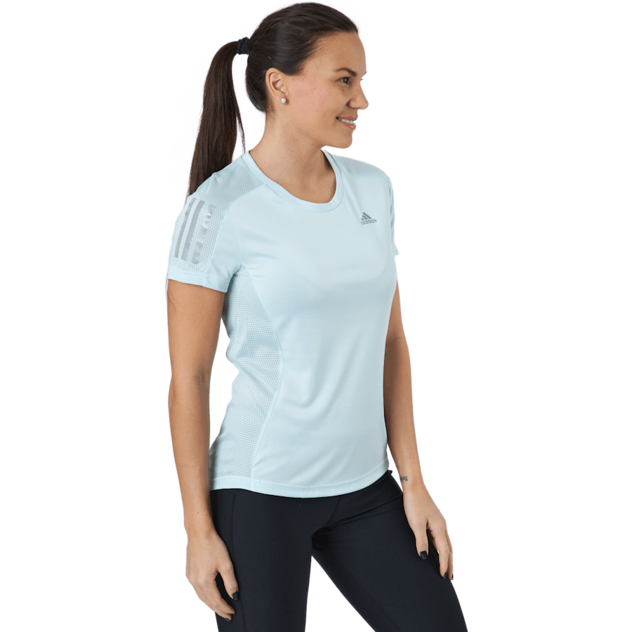 T-shirt Adidas Own The Run pour femme, couleur menthe halo