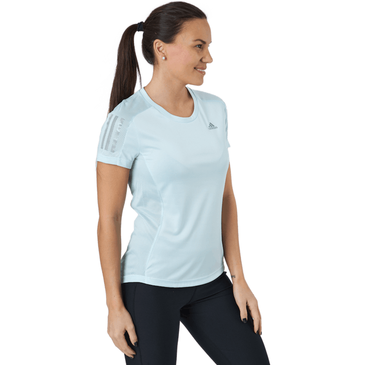 T-shirt Adidas Own The Run pour femme, couleur menthe halo