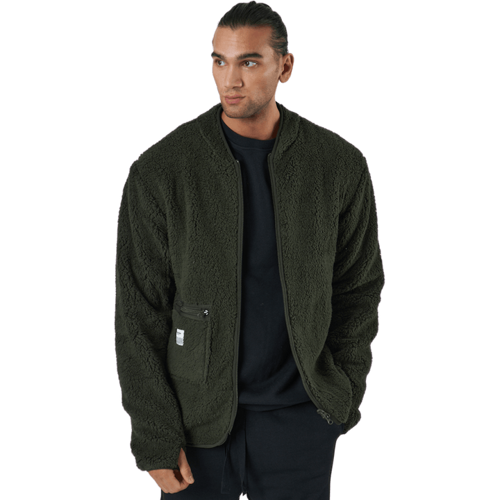 Fleece Jacket Army Green