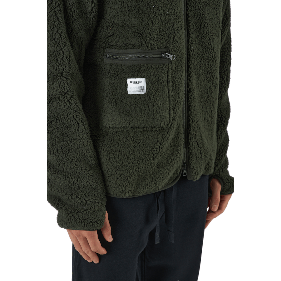 Fleece Jacket Army Green
