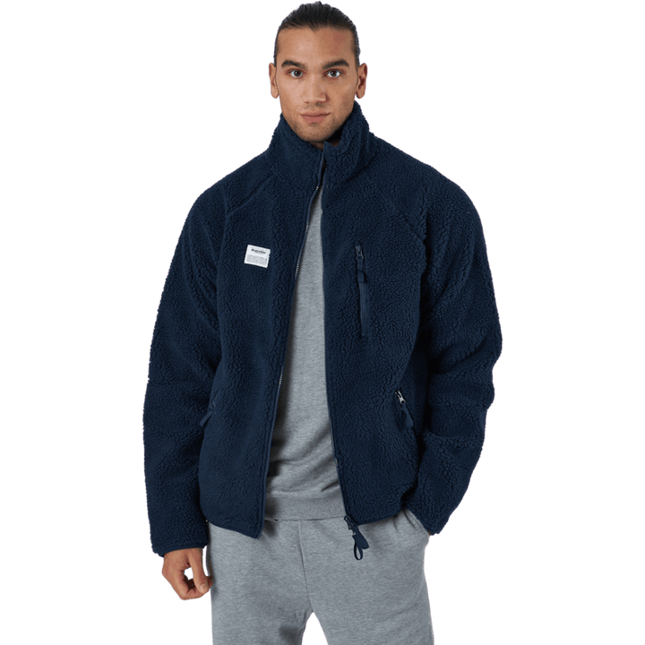 Fleecejack Ritssluiting Navy