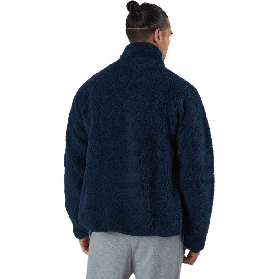 Fleecejack Ritssluiting Navy