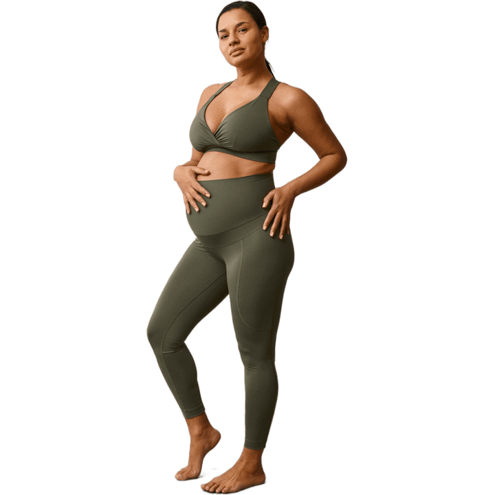 Flow Leggings Pine Green