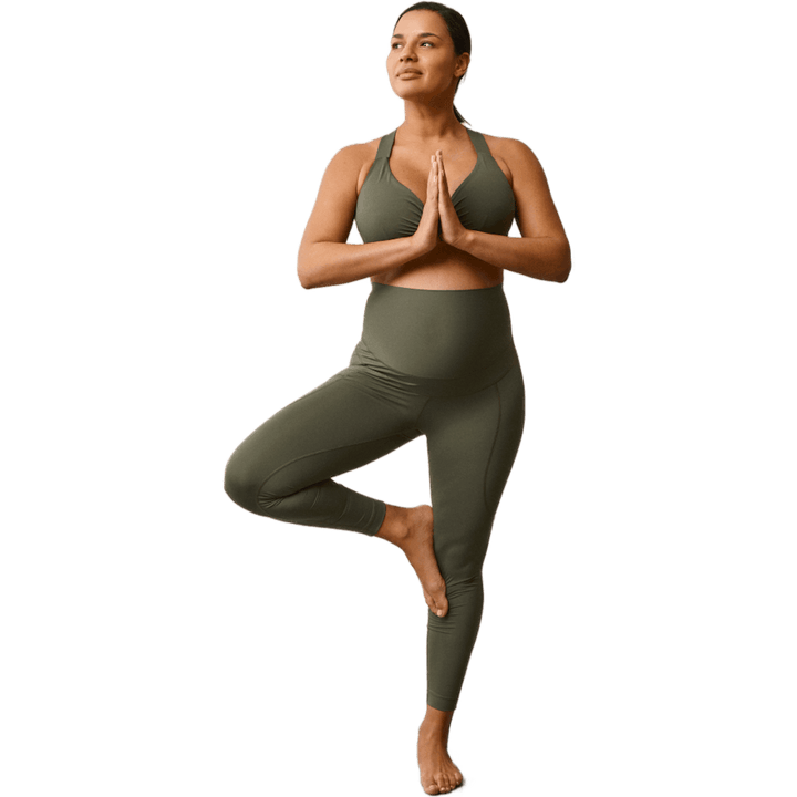 Flow Leggings Pine Green