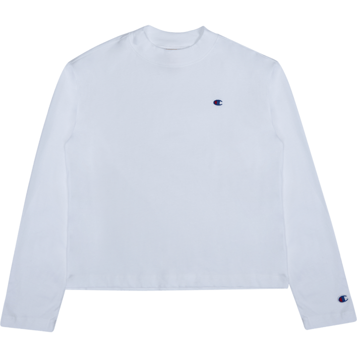 Maglietta girocollo a maniche lunghe Wht
