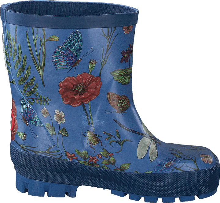Botanic Blue/multi