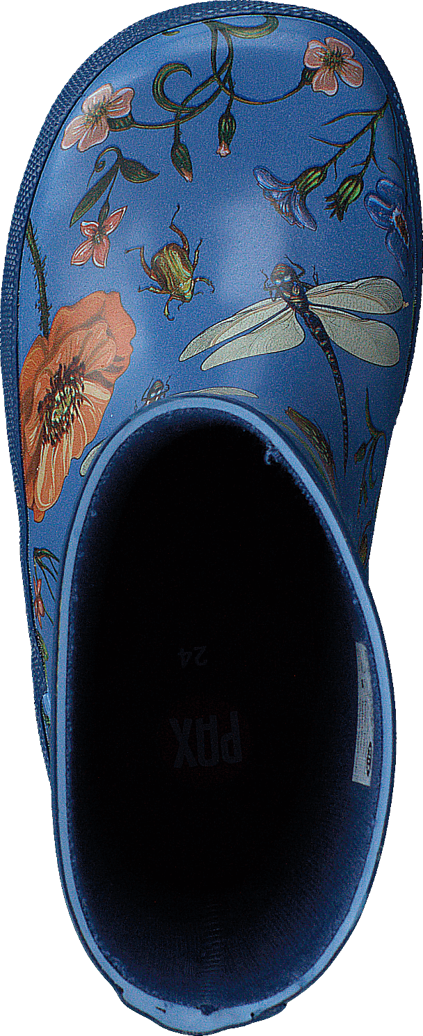 Botanic Blue/multi