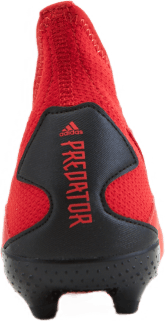 Predator Freak.3 Laceless Firm Ground Boots Red / Core Black / Solar Red