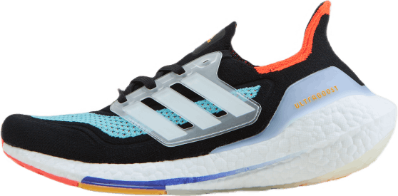 Ultraboost 21 Core Black / Cloud White / Pulse Aqua