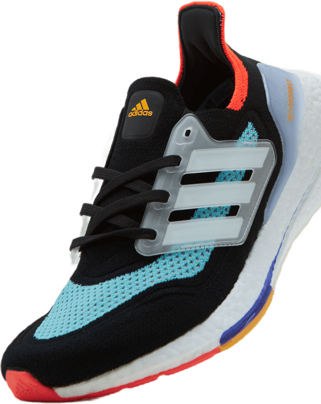 Ultraboost 21 Core Black / Cloud White / Pulse Aqua