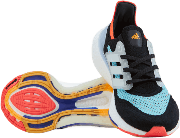 Ultraboost 21 Core Black / Cloud White / Pulse Aqua
