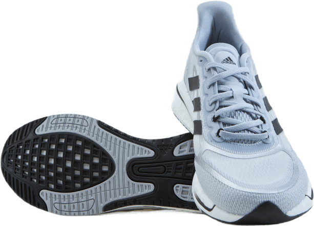Supernova+ Shoes Halo Silver / Core Black / Matte Silver
