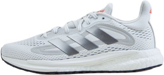 SolarGlide 4 Shoes Crystal White / Halo Silver / Solar Red