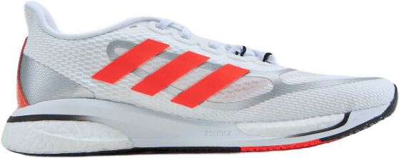 Supernova+ Shoes Cloud White / Solar Red / Core Black