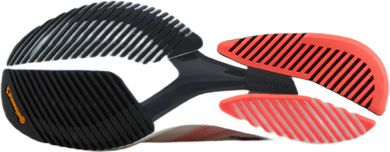 Adizero Adios 6 Tokyo skor molnvit / guldmetall / solröd