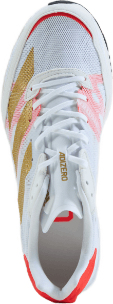 Adizero Adios 6 Tokyo skor molnvit / guldmetall / solröd