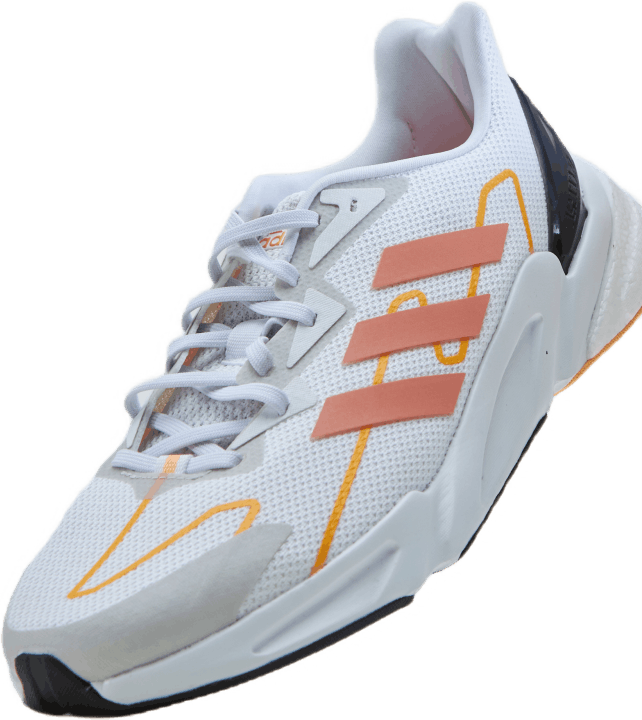X9000L2 Shoes Cloud White / Ambient Blush / Acid Orange