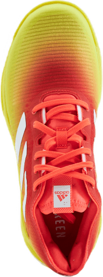 CrazyFlight Volleyballschuhe Solar Rot / Wolke Weiß / Säure Gelb