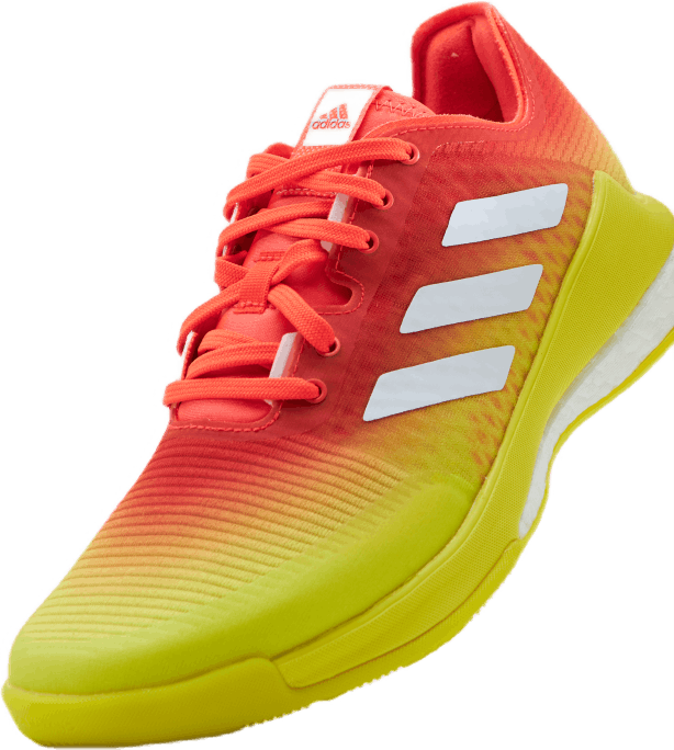 CrazyFlight Volleyballschuhe Solar Rot / Wolke Weiß / Säure Gelb