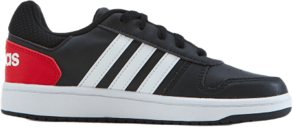 Hoops 2.0 Shoes Core Black / Cloud White / Vivid Red