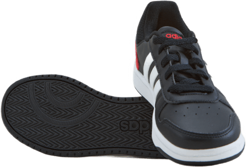 Hoops 2.0 Shoes Core Black / Cloud White / Vivid Red