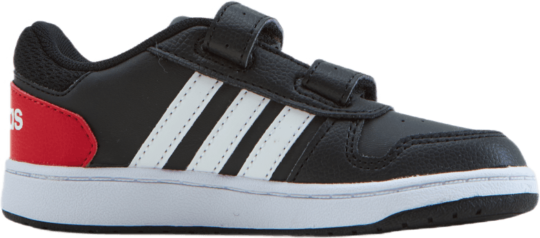 Hoops 2.0 Shoes Core Black / Cloud White / Vivid Red
