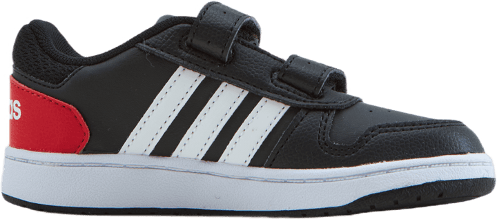 Hoops 2.0 Shoes Core Black / Cloud White / Vivid Red