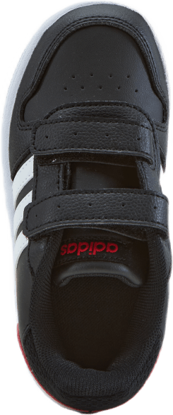 Hoops 2.0 Shoes Core Black / Cloud White / Vivid Red