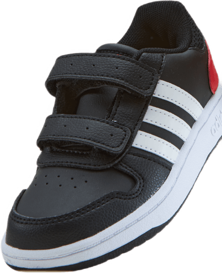 Hoops 2.0 Shoes Core Black / Cloud White / Vivid Red
