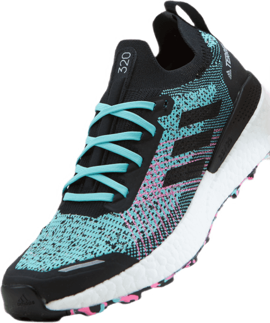 Terrex Two Ultra Trail Running Shoes Acid Mint / Core Black / Screaming Pink