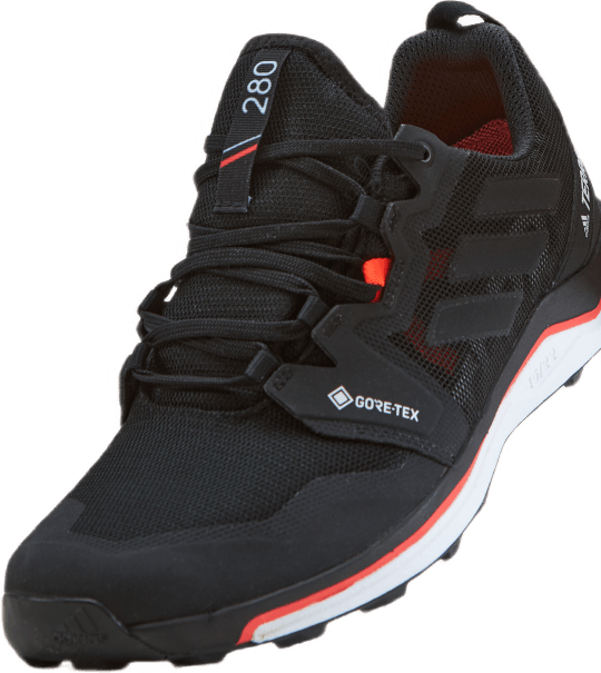 Terrex Agravic GORE-TEX Trail Running Shoes Core Black / Core Black / Solar Red