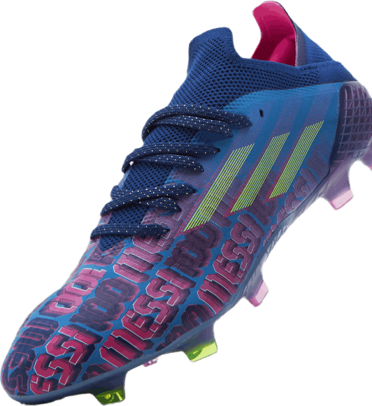 X Speedflow Messi.1 Fg Victory Blue / Shock Pink / Solar Yellow