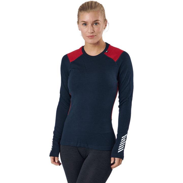 W Lifa Merino Midweight Crew 598 Navy