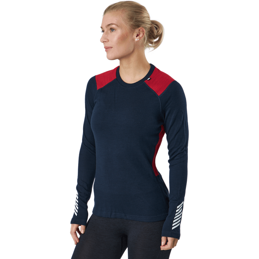 W Lifa Merino Midweight Crew 598 Navy