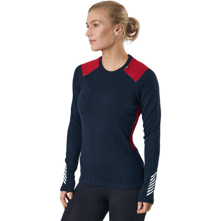 W Lifa Merino Midweight Crew 598 Navy