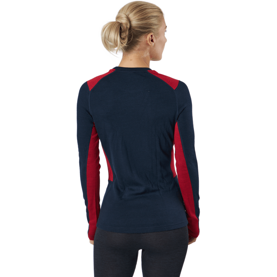 W Lifa Merino Midweight Crew 598 Navy