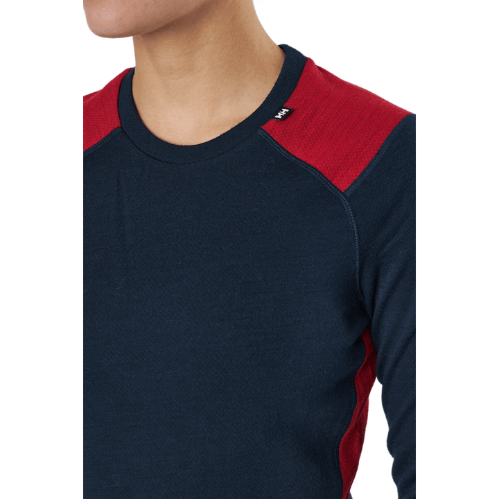 W Lifa Merino Midweight Crew 598 Navy