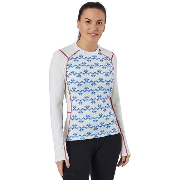 W Lifa Merino Midweight Graphi Off White