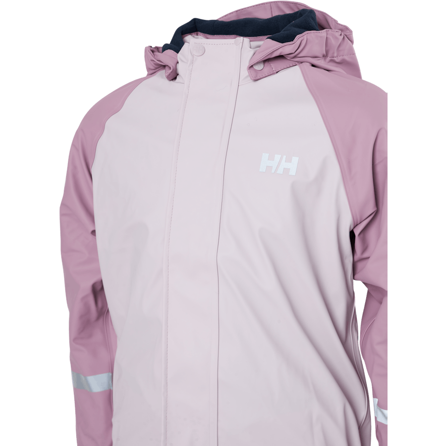 K Bergen Fleece Pu Rainset Pink Ash